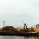 The port’s scrap-metal processing center.